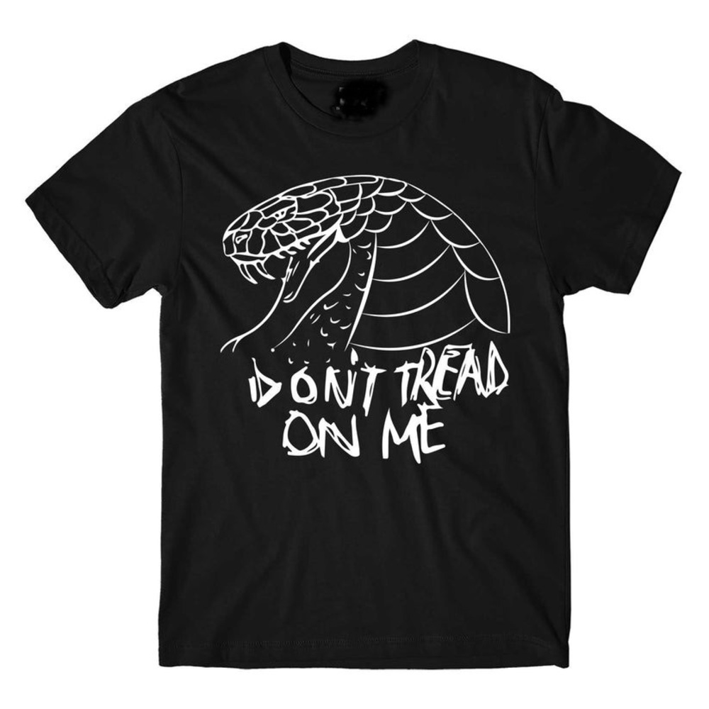 Metallica Fans Dont Tread On Me Retro Classic Music Fan T-Shirt
